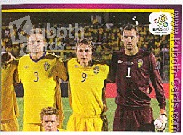 Football 2012 Panini European Championship - No 429 - Team picture Ukraine