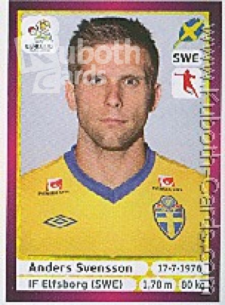 Fussball 2012 Panini EM - No 441 - Anders Svensson