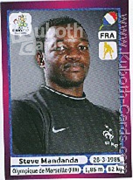 Fussball 2012 Panini EM - No 462 - Steve Mandanda