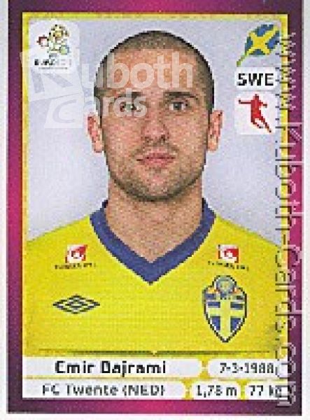 Fussball 2012 Panini EM - No 447 - Emir Bajrami