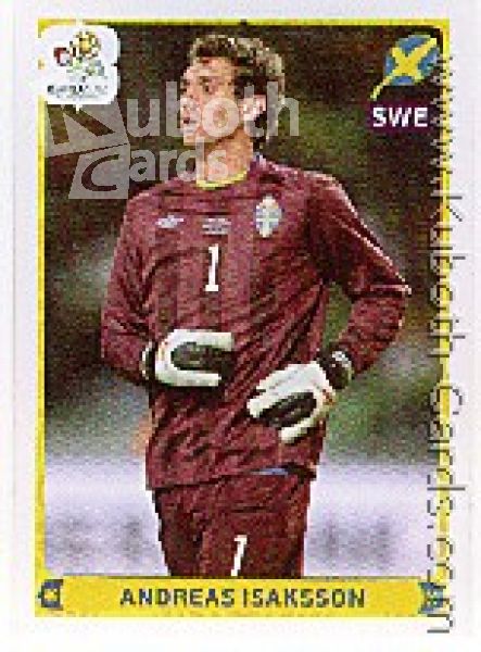 Soccer 2012 Panini European Championship - No 452 - Andreas Isaksson