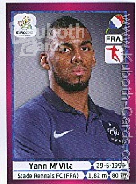 Fussball 2012 Panini EM - No 472 - Yann M'Villa