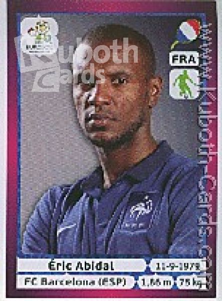 Soccer 2012 Panini European Championship - No 464 - Eric Abidal