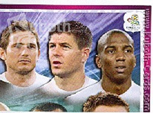 Fussball 2012 Panini EM - No 487 - Mannschaftsbild England