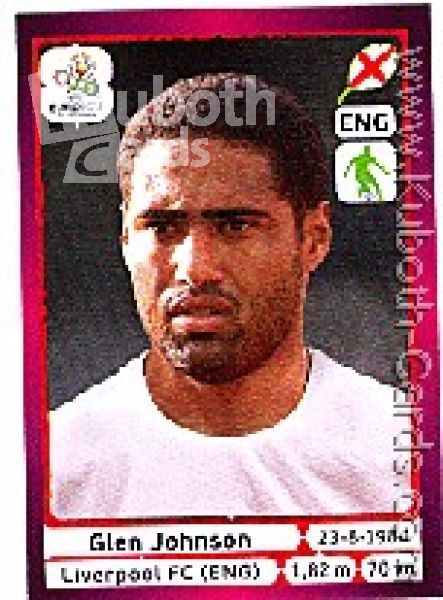 Fussball 2012 Panini EM - No 496 - Glen Johnson