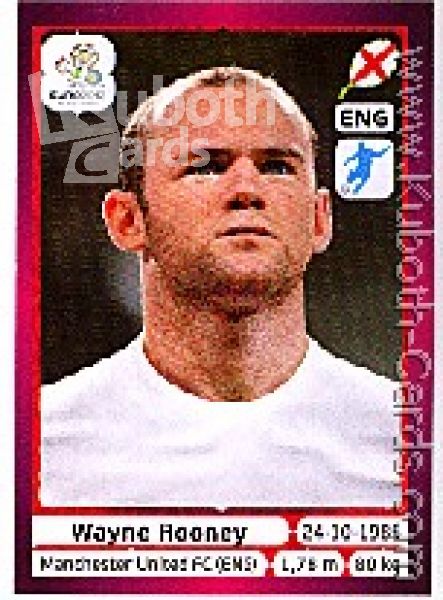 Fussball 2012 Panini EM - No 509 - Wayne Rooney