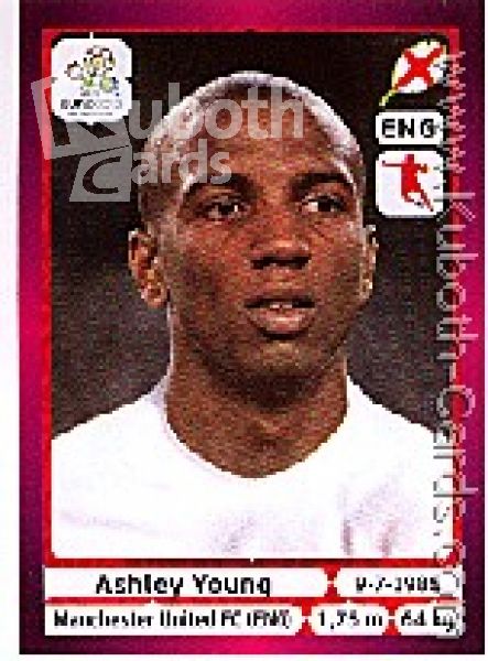 Fussball 2012 Panini EM - No 503 - Ashley Young