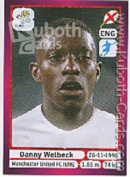 Fussball 2012 Panini EM - No 507 - Danny Welbeck