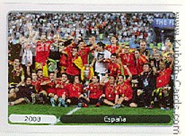 Fussball 2012 Panini EM - No 539 - Spanien