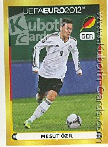 Fussball 2012 Panini EM - No D8 - Mesut Özil