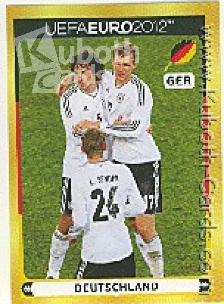 Fussball 2012 Panini EM - No D7 - Deutschland