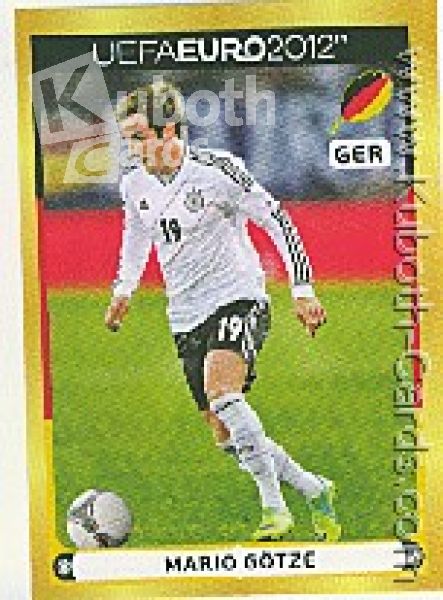 Fussball 2012 Panini EM - No D11 - Mario Götze