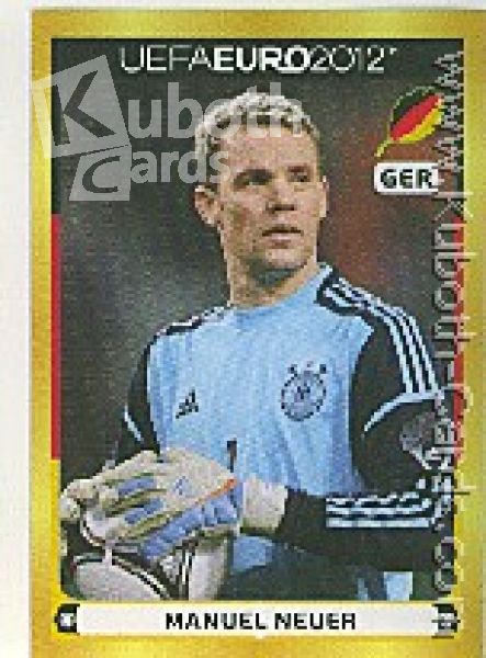 Fussball 2012 Panini EM - No D1 - Manuel Neuer