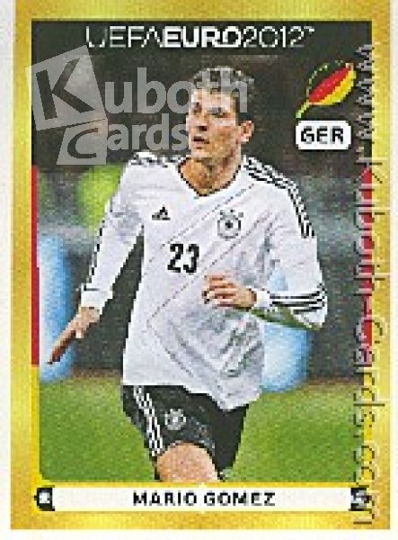 Fussball 2012 Panini EM - No D18 - Mario Gomez