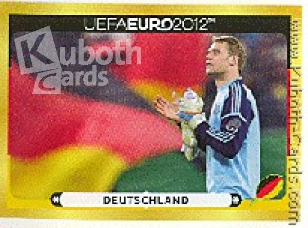 Soccer 2012 Panini European Championship - No D19 - Manuel Neuer