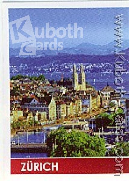 Soccer 2008 Panini European Championship - No 36 - City of Zurich