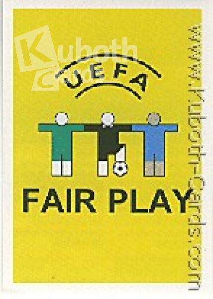 Fussball 2008 Panini EM - No 2 - UEFA Fair Play