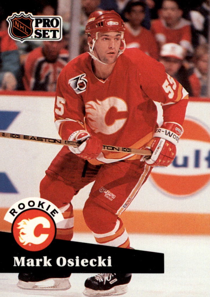 NHL 1991-92 ProSet - No 528 - Mark Osiecki