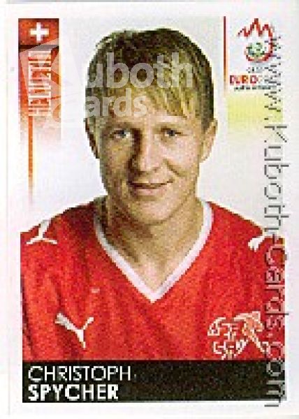 Soccer 2008 Panini European Championship - No 58 - Christoph Spycher