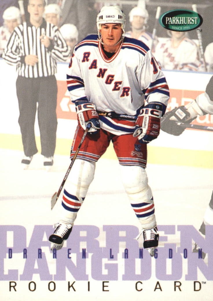 NHL 1995 / 96 Parkhurst International - No 528 - Darren Langdon