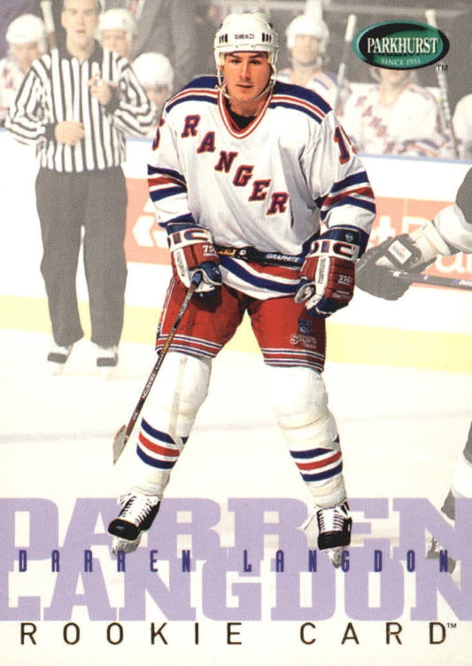 NHL 1995 / 96 Parkhurst International - No 528 - Darren Langdon
