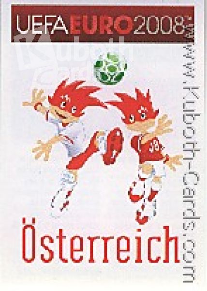 Fussball 2008 Panini EM - No 150 - Maskottchen Österreich