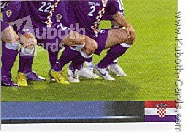 Fussball 2008 Panini EM - No 180 - Mannschaftsbild Kroatien