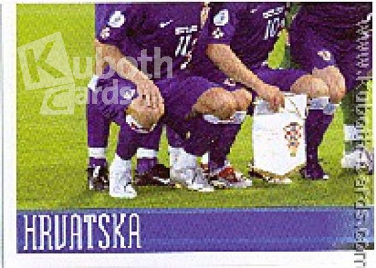 Fussball 2008 Panini EM - No 179 - Mannschaftsbild Kroatien