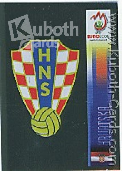 Fussball 2008 Panini EM - No 181 - Wappen Kroatien