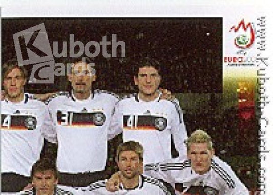 Fussball 2008 Panini EM - No 204 - Mannschaftsbild Deutschland