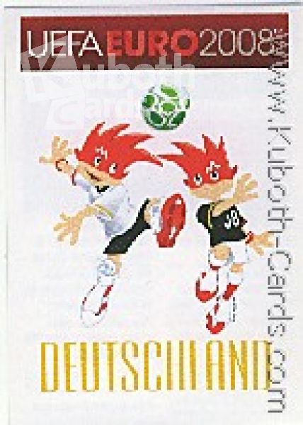 Fussball 2008 Panini EM - No 202 - Maskottchen Deutschland