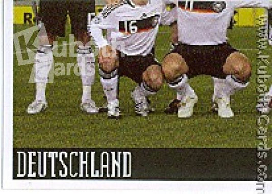 Fussball 2008 Panini EM - No 205 - Mannschaftsbild Deutschland