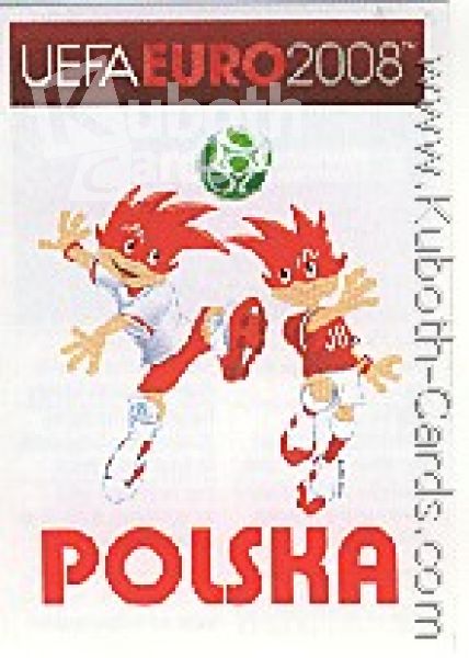 Fussball 2008 Panini EM - No 228 - Maskottchen Polen