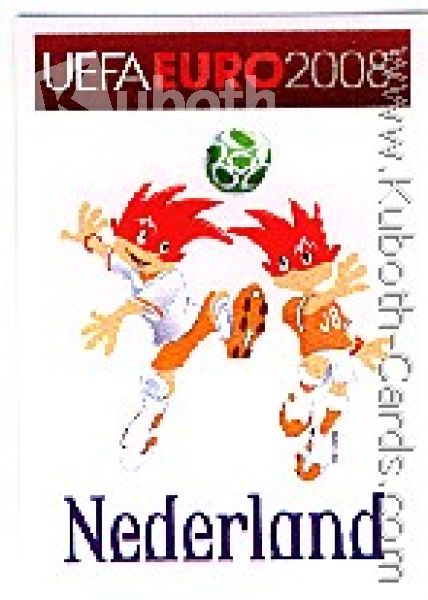 Fussball 2008 Panini EM - No 254 - Maskottchen Niederlande