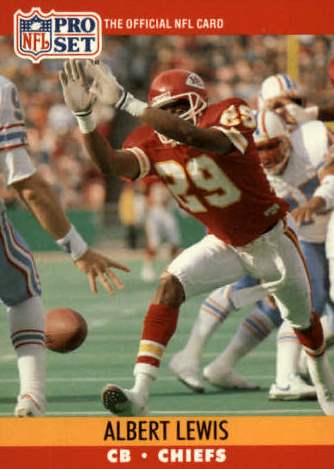 NFL 1990 ProSet - No 529 - Albert Lewis