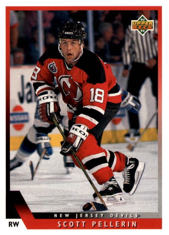 NHL 1993 / 94 Upper Deck - No 52 - Scott Pellerin