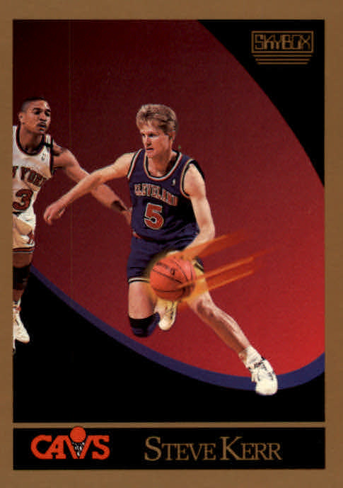 NBA 1990-91 SkyBox - No 52 - Steve Kerr