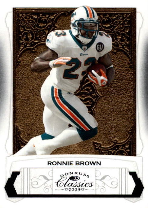 NFL 2009 Donruss Classics - No 52 - Ronnie Brown
