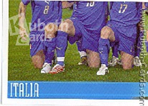 Fussball 2008 Panini EM - No 283 - Mannschaftsbild Italien