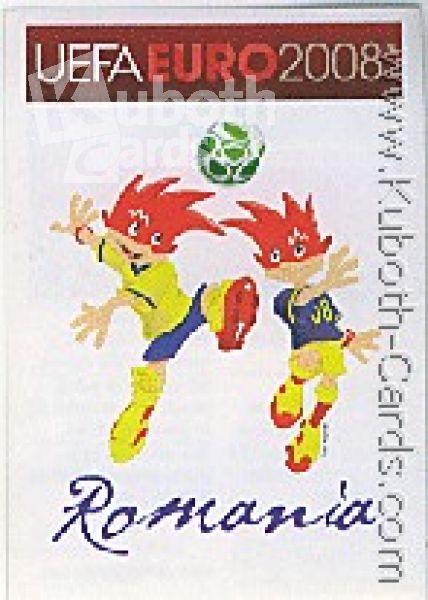 Fussball 2008 Panini EM - No 306 - Maskottchen Rumännien