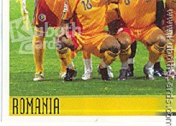 Fussball 2008 Panini EM - No 309 - Mannschaftsbild Rumänien