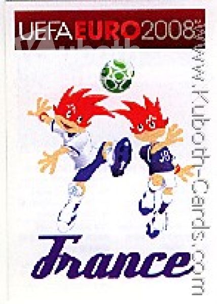 Fussball 2008 Panini EM - No 332 - Maskottchen Frankreich