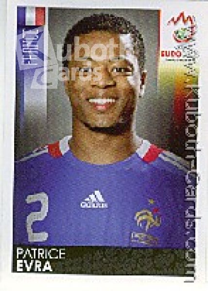 Fussball 2008 Panini EM - No 342 - Patrice Evra