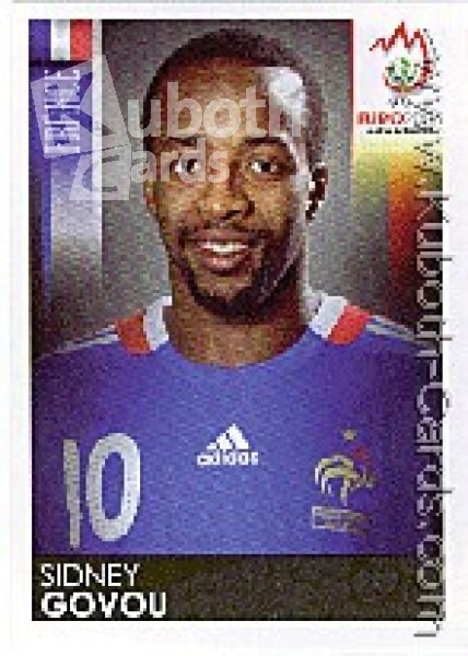 Soccer 2008 Panini European Championship - No 353 - Sidney Govou