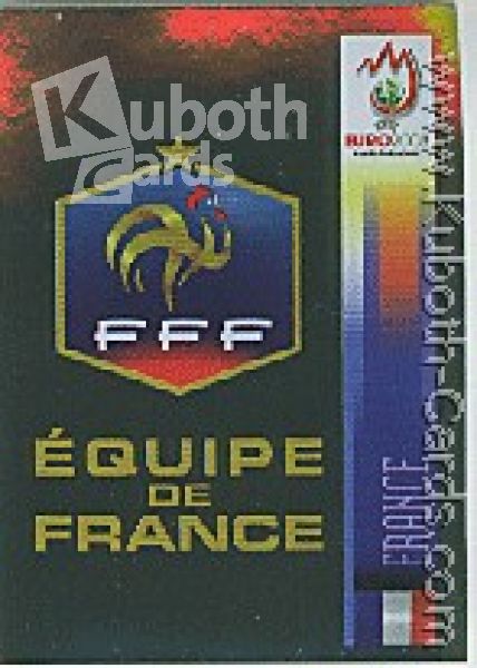 Fussball 2008 Panini EM - No 337 - Wappen Frankreich