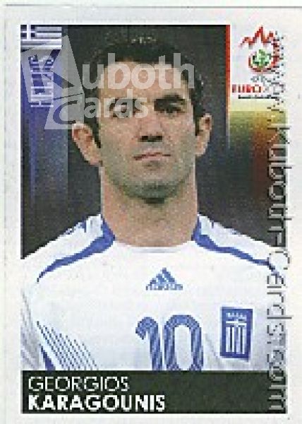 Soccer 2008 Panini European Championship - No 376 - Georgios Karagounis