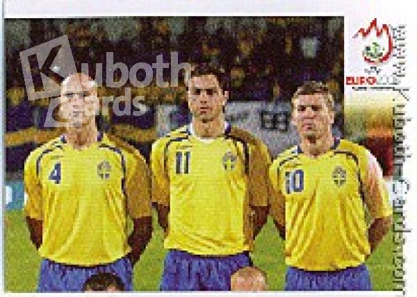 Soccer 2008 Panini European Championship - No 386 - Team picture Sweden