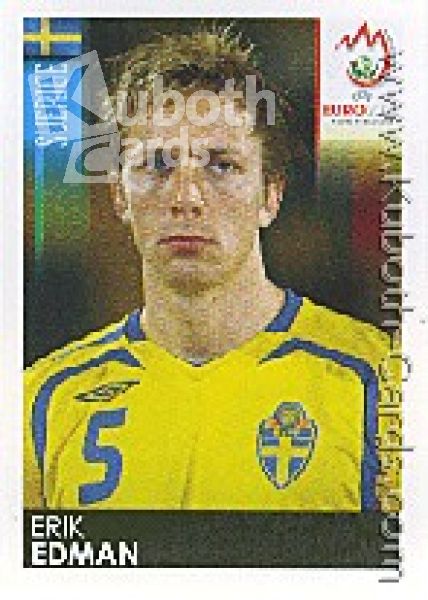 Football 2008 Panini European Championship - No 393 - Erik Edman