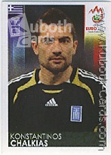 Soccer 2008 Panini European Championship - No 383 - Konstantinos Chalkias