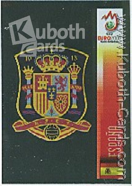 Fussball 2008 Panini EM - No 415 - Wappen Spanien